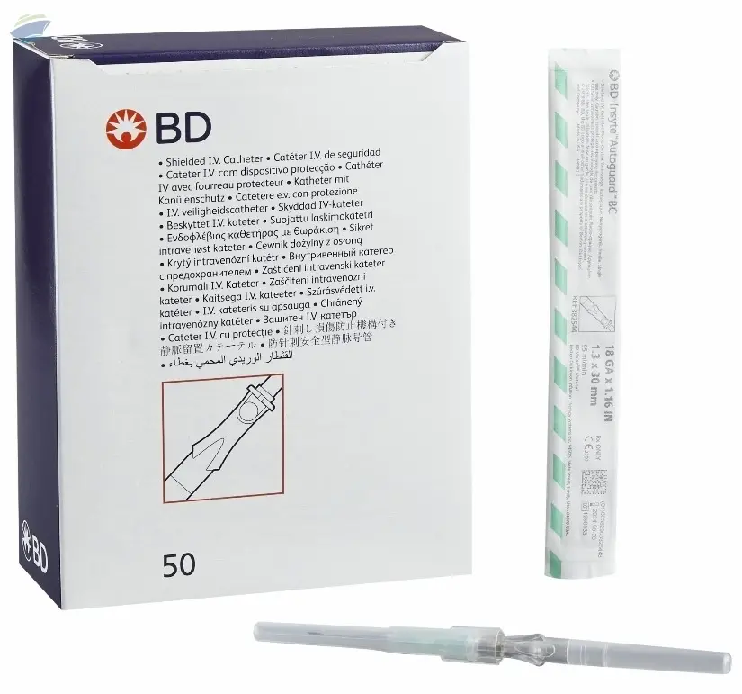 Peripheral IV Catheter 18 Gauge 1.16 Inch