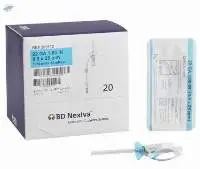 Closed IV Catheter Nexiva 22 Gauge 1 Inch