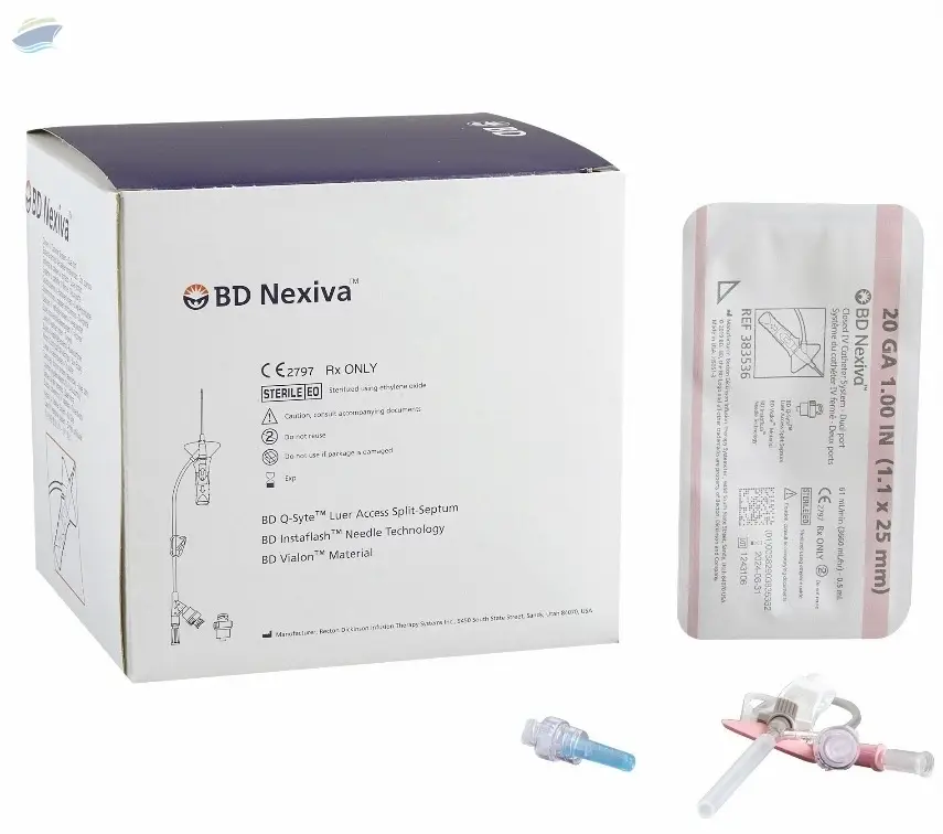Closed IV Catheter 20 Gauge 1 Inch