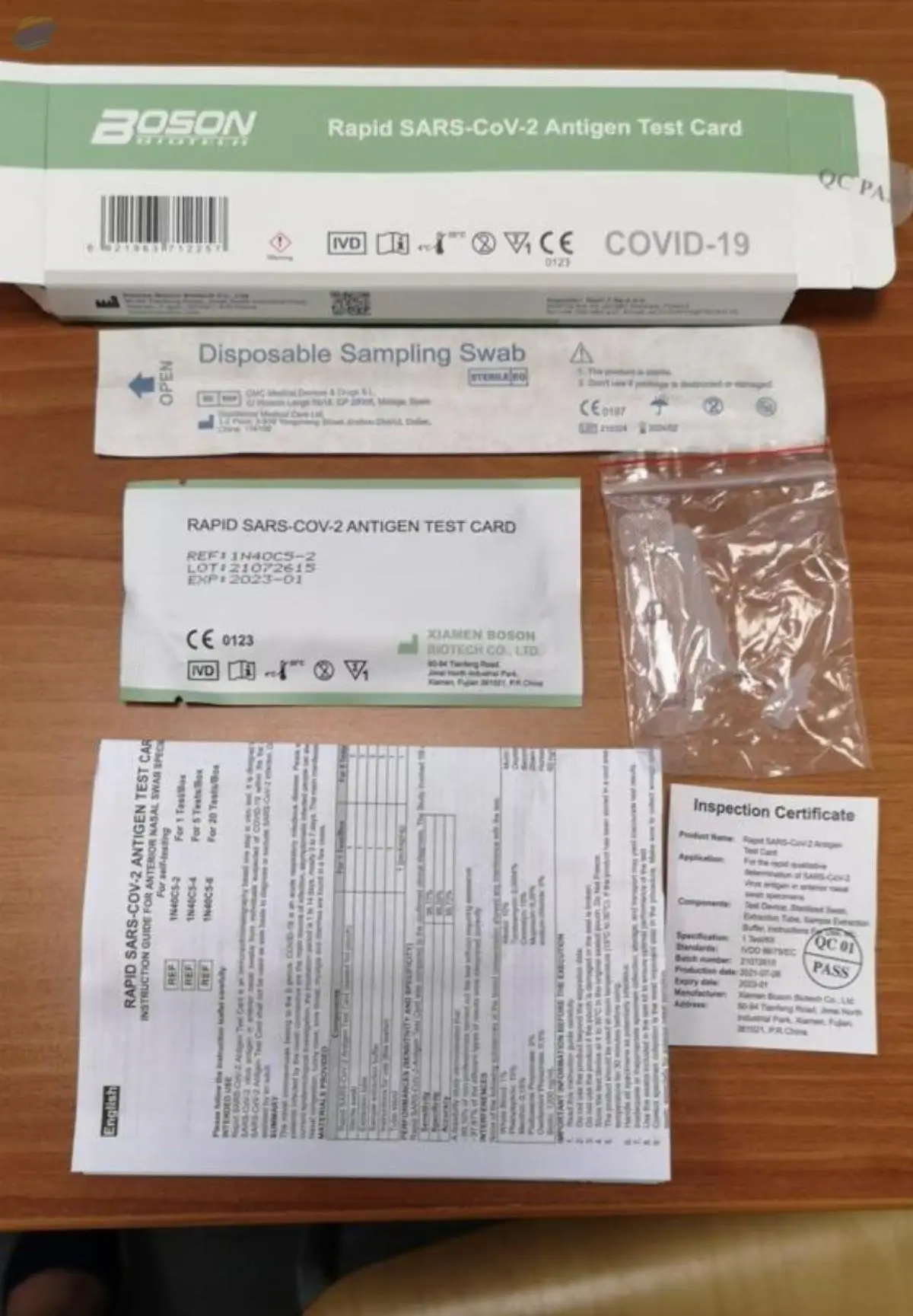 Boson Rapid Covid Test
