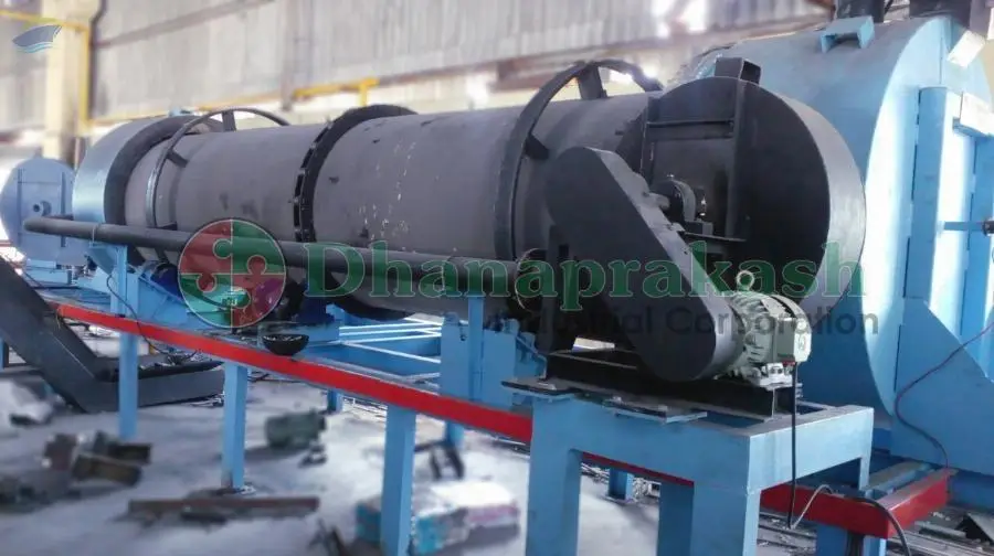 Decoating Melting Aluminium Scrap