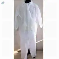 Blue Unisex Nonwoven Medical Scrub Suits