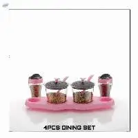 4 Pcs Dining Set