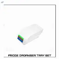 Fridge Organiser Tray Set