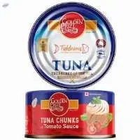 Canned Tuna Chunks in Tomato Sauce, 185 g