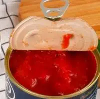 Canned Tomato Paste In 40 Ml Tin, Fresh