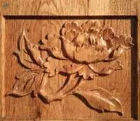 Teak Wood Laser Engraving On Wood