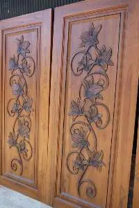 Main Door Wooden Engraving  