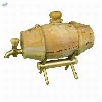 Teakwood Marble Beer Tank 2