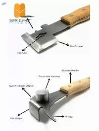 Multifunction Beekeeping Hive Tool