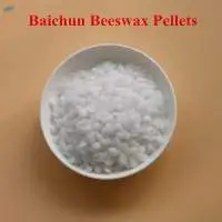 High Refined Beeswax Pellets White