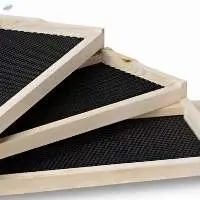 Assembled Wood Bee Frame