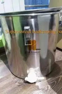 220 lb. Stainless Steel Honey Barrel