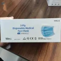 Type IIR  3 Ply Disposable Masks