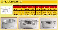 Oval Galvanized Tub