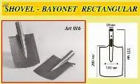 Shovel - Bayonet Rectangular