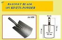 Bayonet Blade On Rivets Powder
