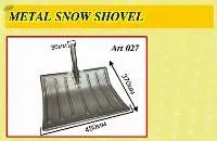 Metal Snow Shovel
