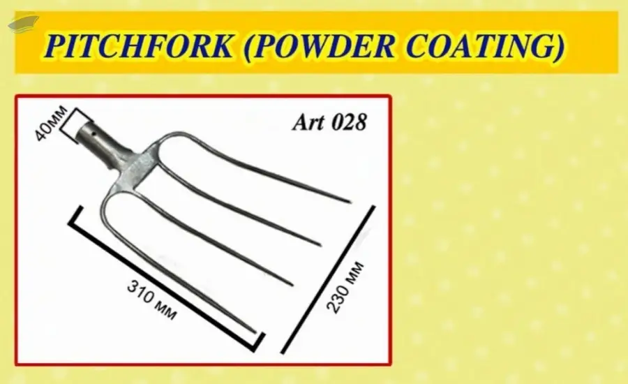 Pitchfork (Powder Coating)