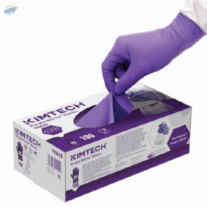 Kimtech Purple Nitrile Gloves by M & W Suppliers. Supplier from United