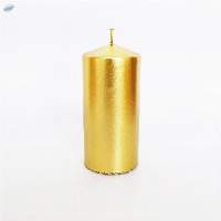 Pressed Paraffin Pillar Candle