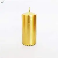 Pressed Paraffin Pillar Candle