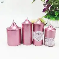 Natural Vegetable Wax Wedding Candle