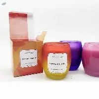 Lemongrass Scented Floating Glass Candle