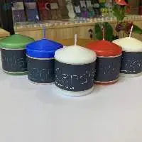 Scented Glass Candle Pilar Candle