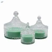 Paraffin Wax Wedding Birthday Glass Jar Candles