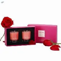 Soy Wax Candle In Color Spray Glass