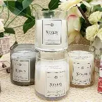 High Quality Colorful Glass Scented Candles