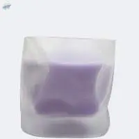 Purple Color Custom Soy Wax Scented Candle