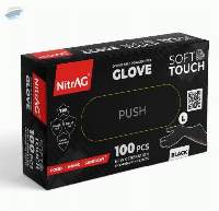 NitrAG Disposable Powder Free Glove (Black)