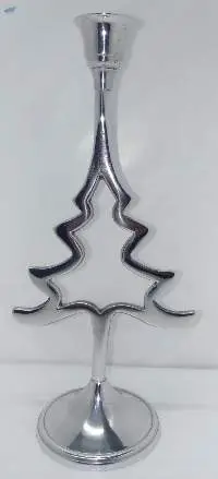 Tree Candle Holder Plain Polish