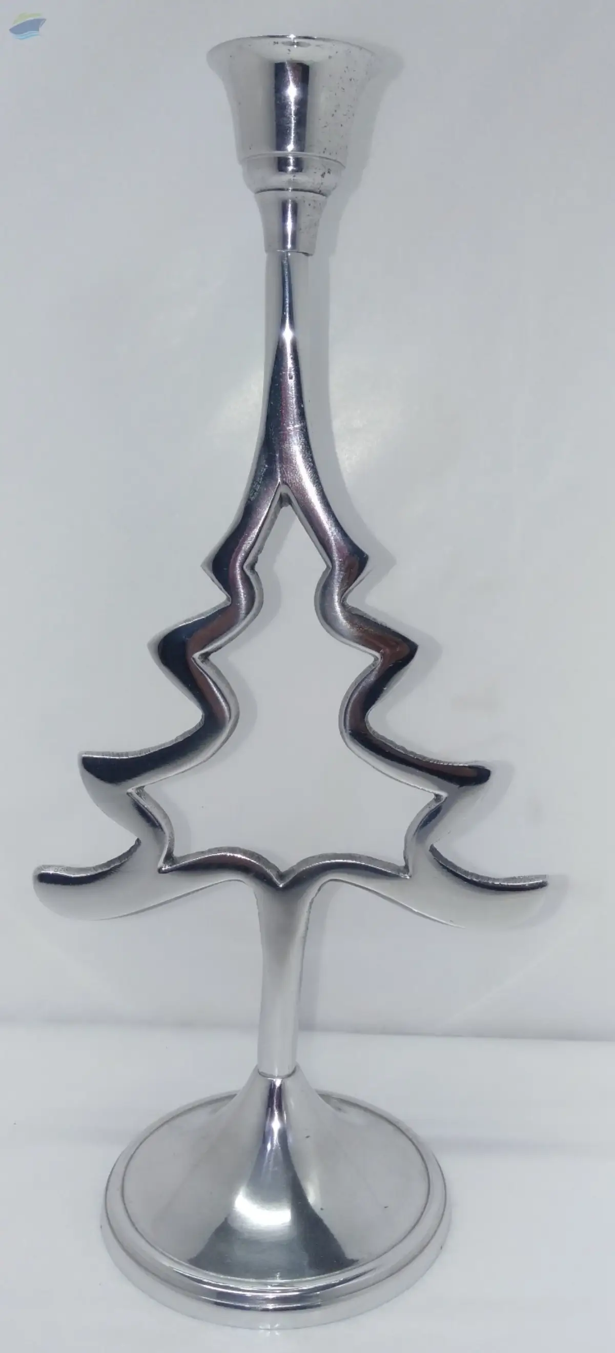 Tree Candle Holder Plain Polish