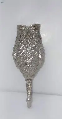 Owl Coat Hook Nickle Plated