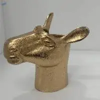 Camel Vase Gold Plated