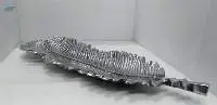 Leaf Dish Serving Nickle Plated