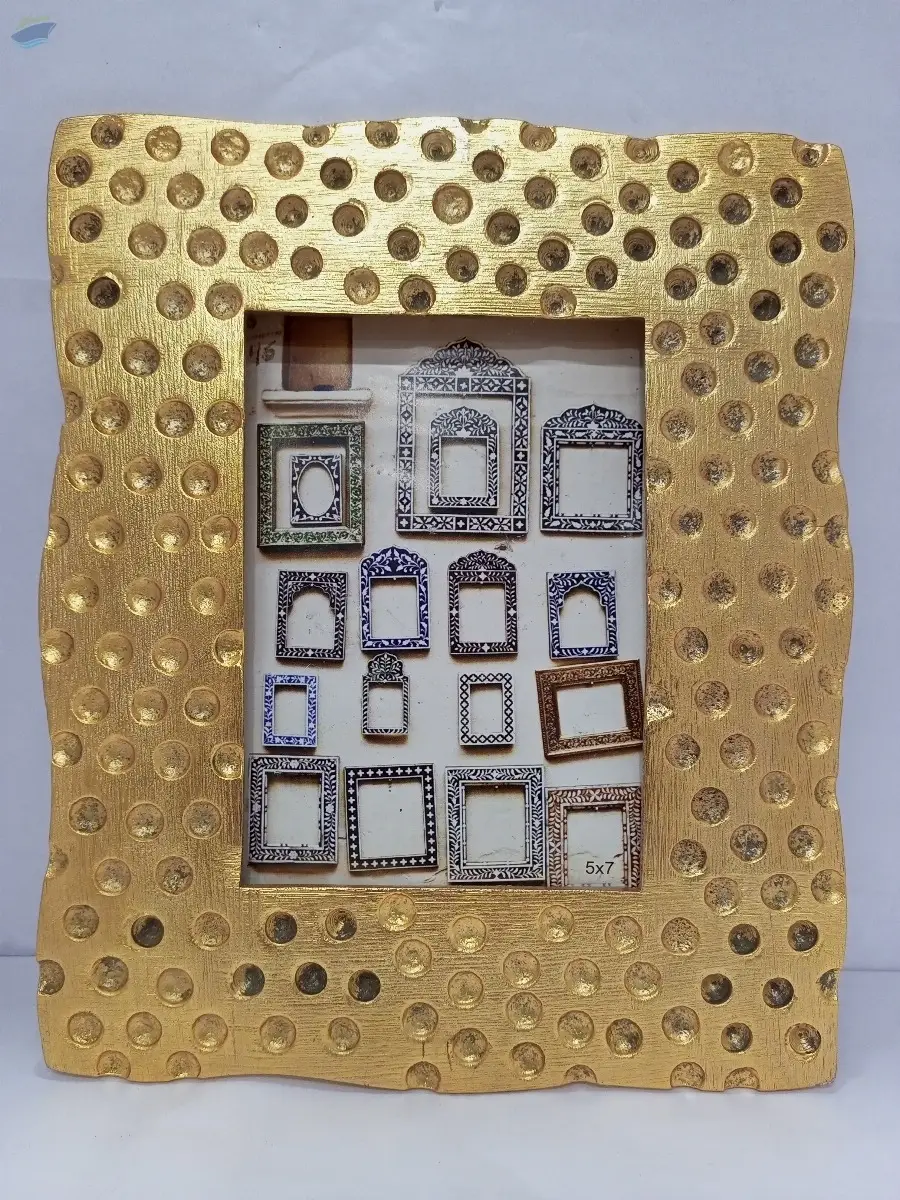 Table Photo Frame Gold Plated