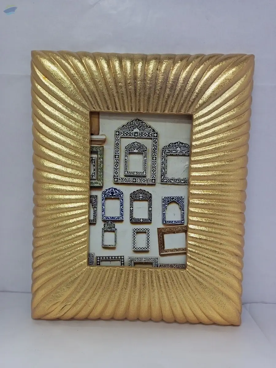 Table Photo Frame Gold Plated