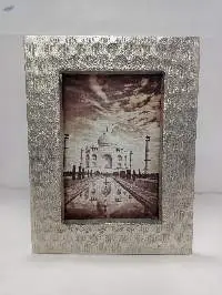 Table Photo Frame Nickle Plated