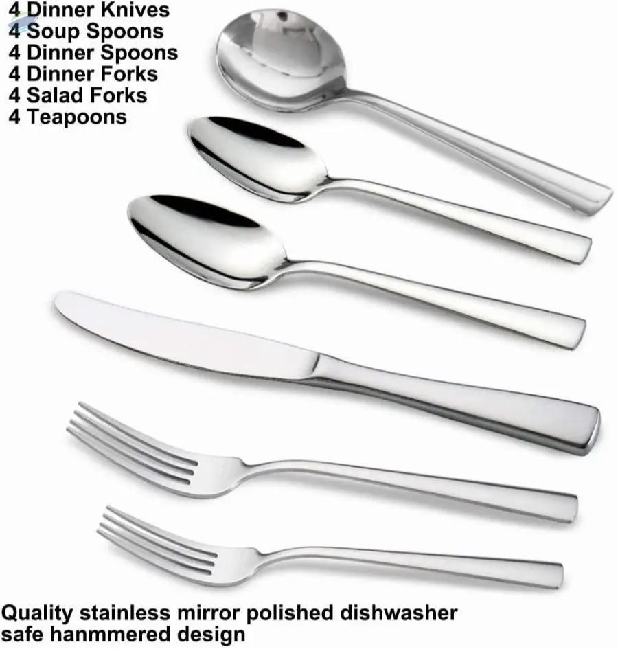 24 Piece Cutlery Set