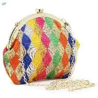 Indian Ethnic Designer Potli Batwa Bag For Women