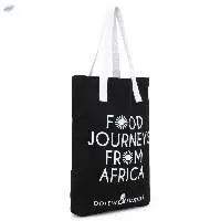 Black & White Printed Unisex Canvas Handbags