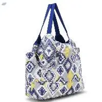Canvas Printed Beach Tote Bag