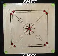 Carrom Board (black,caramel Brown)