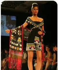 Handwoven Naga Shawl & Stole (Designer)