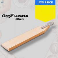 Solid Wood Coconut Scraper