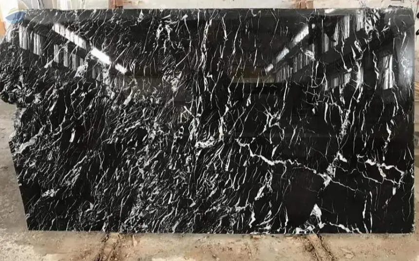 Turkish Toros Black Marble Block